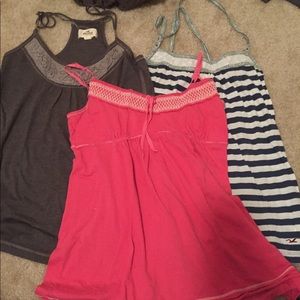 3 hollister tanks